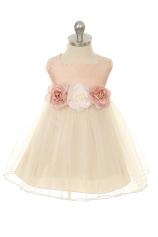 Style No. 135B - Silk Baby Dress