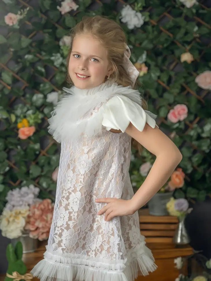 Dove Lace Dress