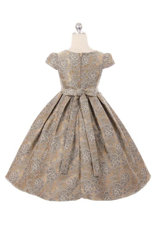 Style No. 378 Chantilly Jacquard Dress