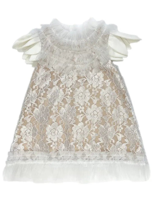 Dove Lace Dress