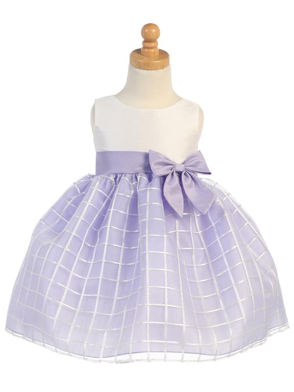 Embroidered Organza Dress
