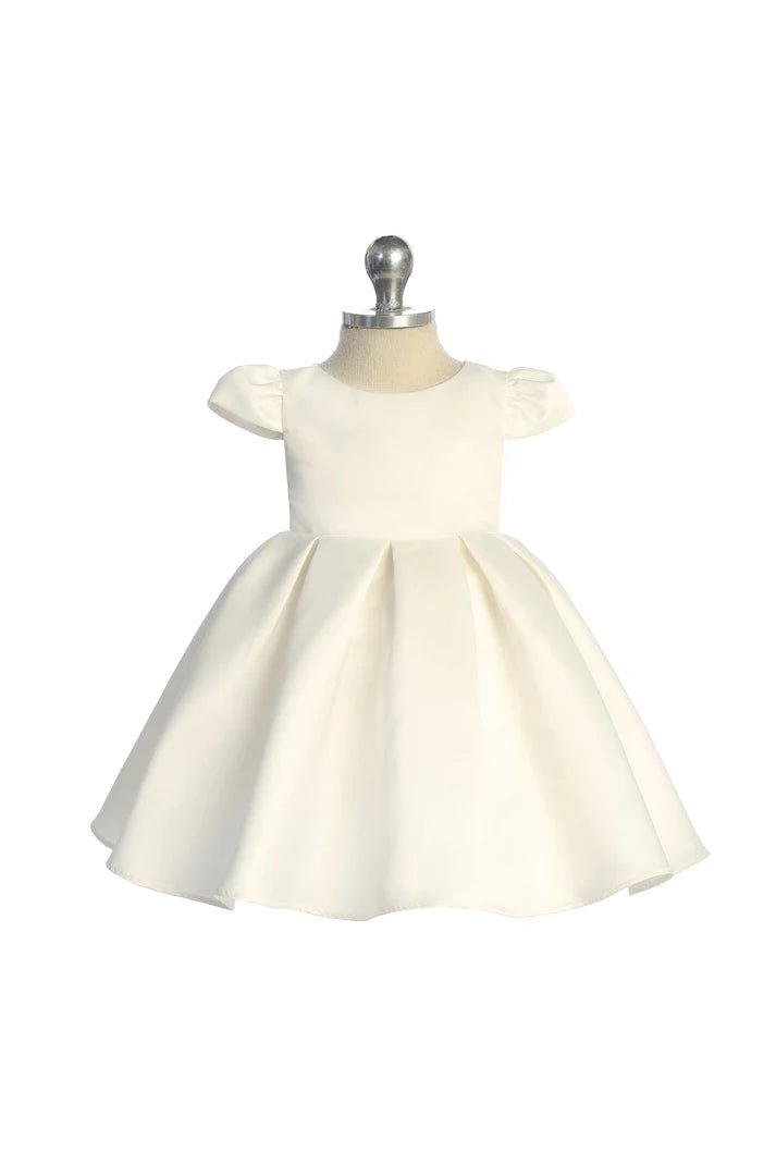 544- Classic Pleated Baby Dress