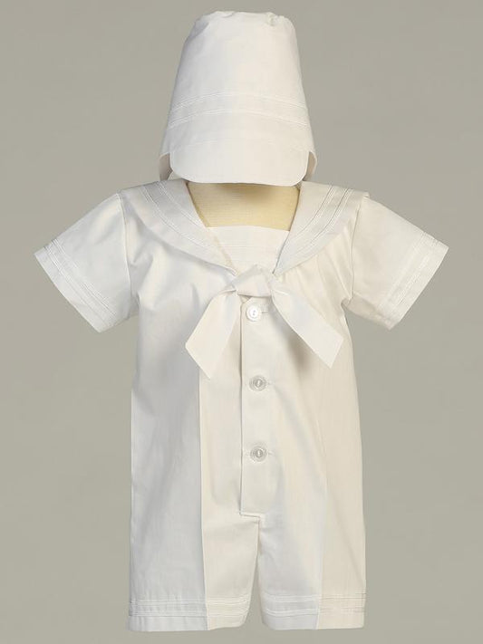 Owen-L Poly Cotton Sailor Christening Outfit
