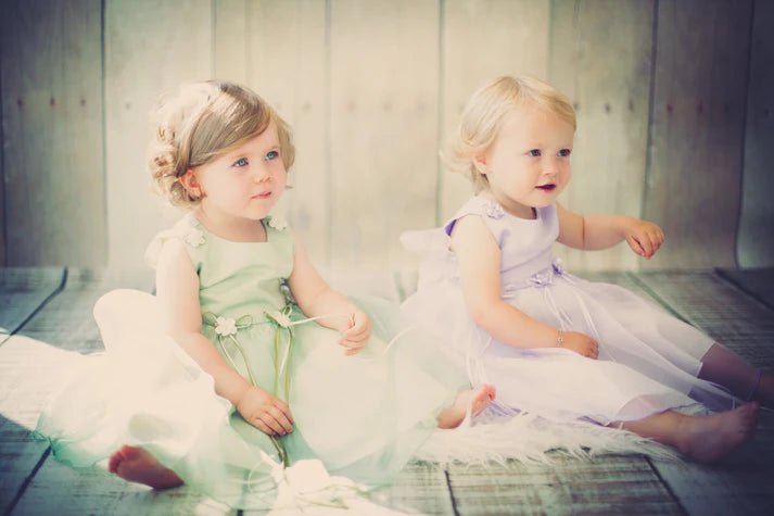193-Rosebud Organza Baby Dress