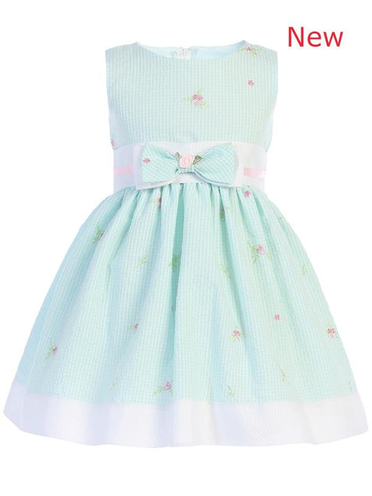Style No. M738 - Lito Cotton Seersucker Dress