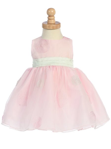 M680 Glitter Polka Dot Dress